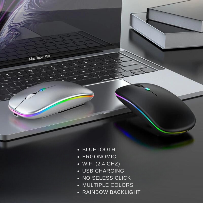 Wireless USB Mouse (no need for batteries)