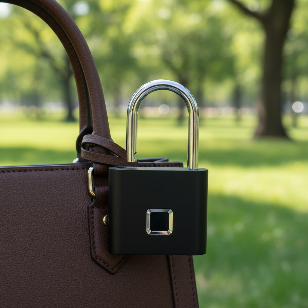 Cadenas à empreinte digitale