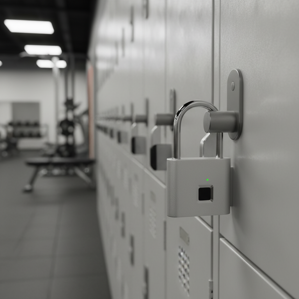 Cadenas à empreinte digitale