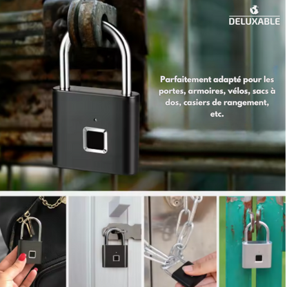 Cadenas à empreinte digitale