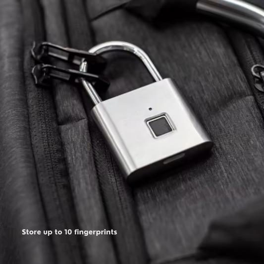 Secure Biometric Fingerprint Padlock – No Keys, No Codes
