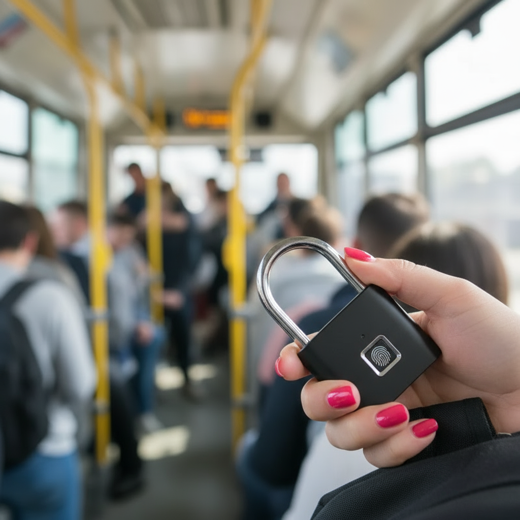 Cadenas à empreinte digitale