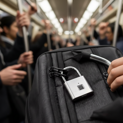 Cadenas à empreinte digitale