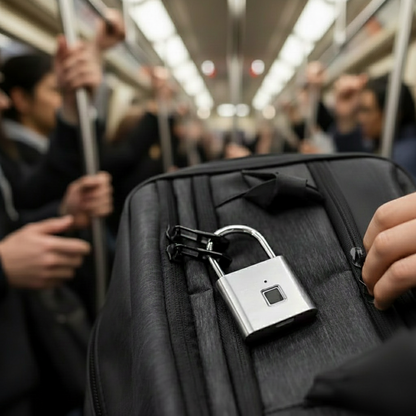 Cadenas à empreinte digitale