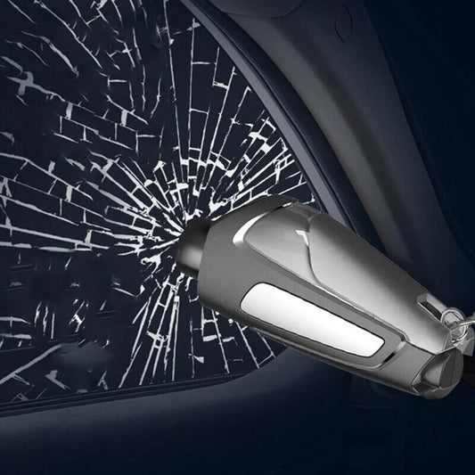 Self-Rescue Keychain - Glass-breaker/Seatbelt Cutter
